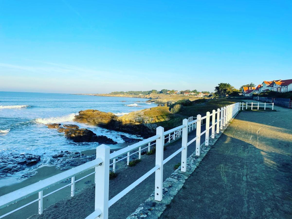 Appartement A 1 Pas De La Plage, Ambiance Boheme Naturel Préfailles Kültér fotó