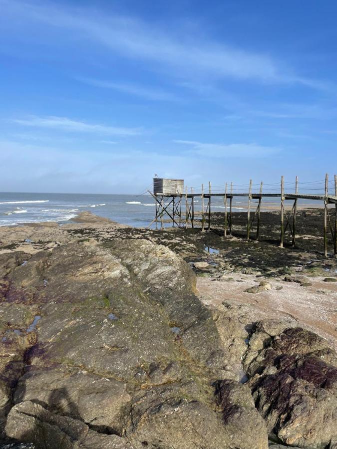 Appartement A 1 Pas De La Plage, Ambiance Boheme Naturel Préfailles Kültér fotó